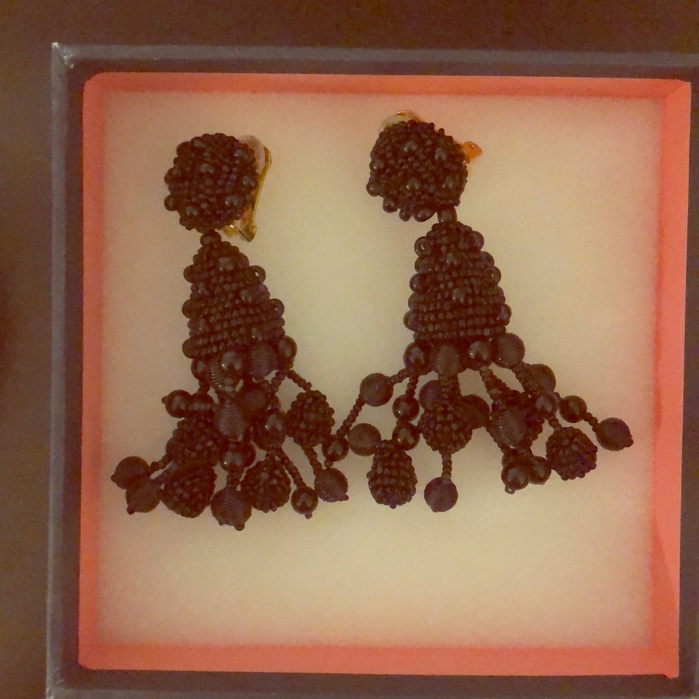 Oscar de la Renta earrings